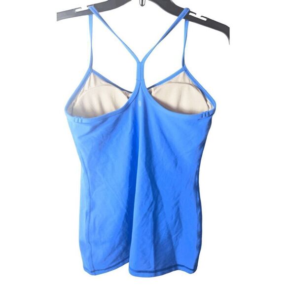 LULULEMON ATHLETICA Power Y Tank In Beaming Blue Size 8 - Picture 4 of 4